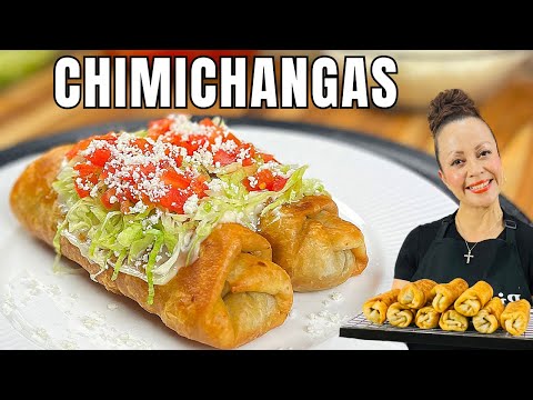 Chimichangas de Carne y Papa