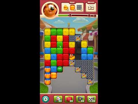 Toon Blast Level 3762 - NO BOOSTERS 🐻🐺🐱 | SKILLGAMING ✔️