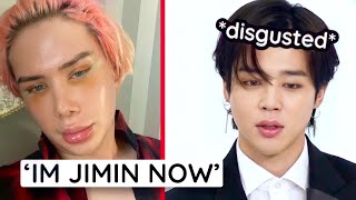 BTS Jimin REACTS To Oli London! video