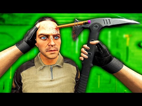 Fighting Ragdolls with CUSTOM Weapons - Hard Bullet VR Gameplay