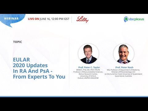 EULAR 2020 updates in RA and PsA - From experts to you