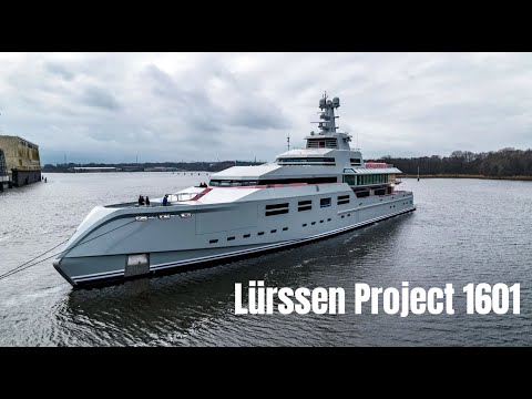 Lurssen Project 1601  |  One of the most iconic launch of 2023 !