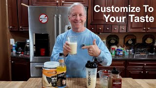 60 Sec Low Cal, Healthy EGGNOG All Will LOVE for the HOLIDAYS