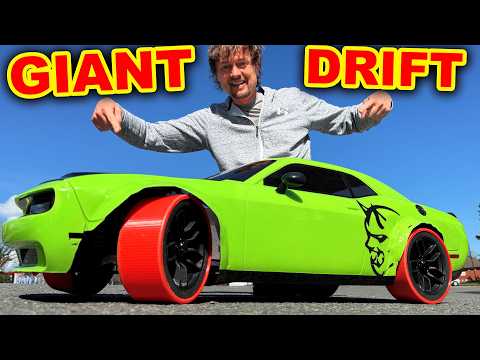 worlds BIGGEST  petrol RC DRIFT car build