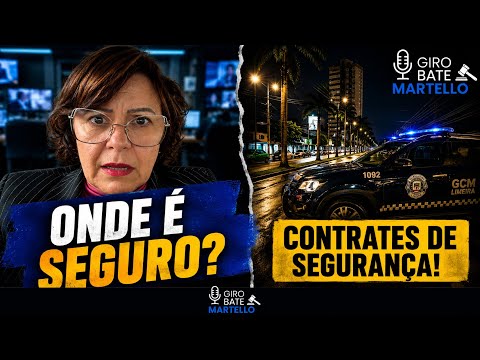 O CONTRASTE DA SEGURANÇA: Limeira sufoca o crime e Cordeirópolis acende sinal vermelho!