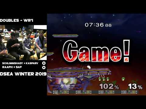 DSEA Winter 2019 | Sap + Raaph Vs Schlimmshady + KasparV - WR1