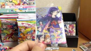 ラブライブ ウエハース 劇場版 The school idol movie 箱開封 海未ちゃん狙い