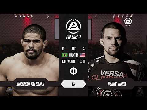GARY TONON vs UFC's ROUSIMAR PALHARES | Legendary BJJ Full Match | POLARIS PRO