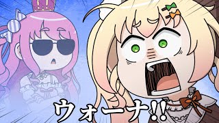 【手描き】 発音良く「ルーナ」と言いたい桃鈴ねね【ホロライブ切り抜き/桃鈴ねね/姫森ルーナ/綺々羅々ヴィヴィ】