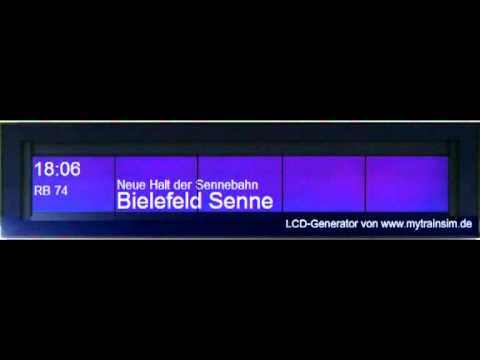 Neuer Halt der Senne Bahn (RB 74)