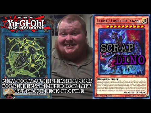 Yugioh new format September 2022 local's 1st place deck profile-scrap/dino-kyle winings aka zack