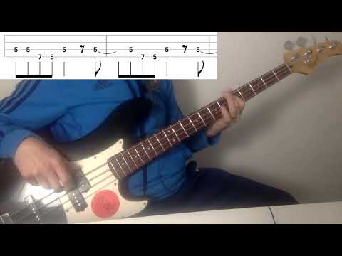 Heroes   David Bowie bass cover with TABS