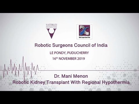 Robotic Kidney Transplant With Regional Hypothermia