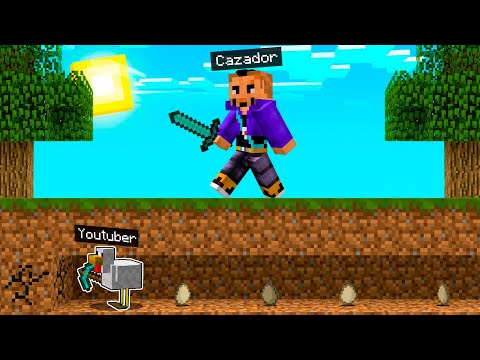 Trolero - YOUTUBER CHALLENGE vs HUNTER BUT WE ARE ANY MOB in MINECRAFT 💥😱