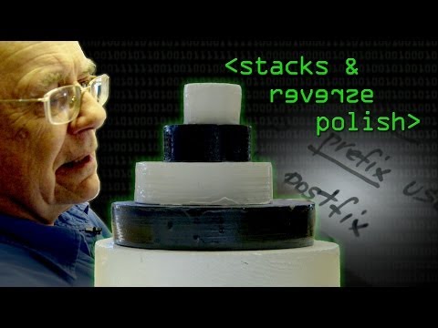 Reverse Polish Notation and The Stack - Computerphile Video