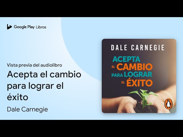 Vídeo relacionado con Acepta el cambio para lograr el éxito: El libro que te ayudará a dar los primeros pasos para alcanzar todos tus objetivos (Best Seller | No Ficción)