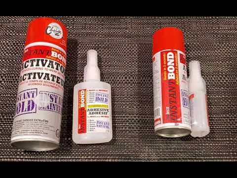 Part of a video titled Instantbond™ Super Glue - YouTube