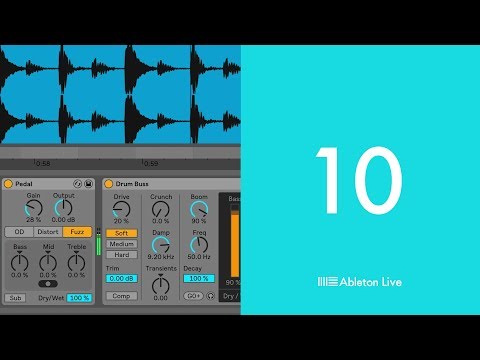 Ableton Live 10: New Audio Effects