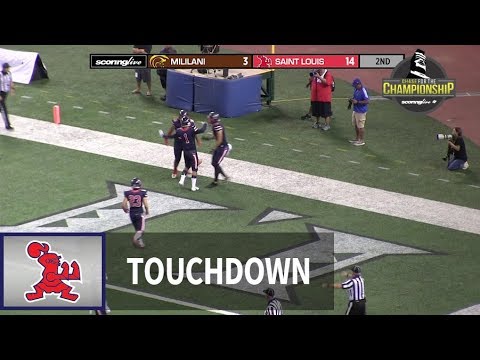 Dayton Sam, 14-yd TD run | Mililani vs. Saint Louis (Nov. 24, 2018)