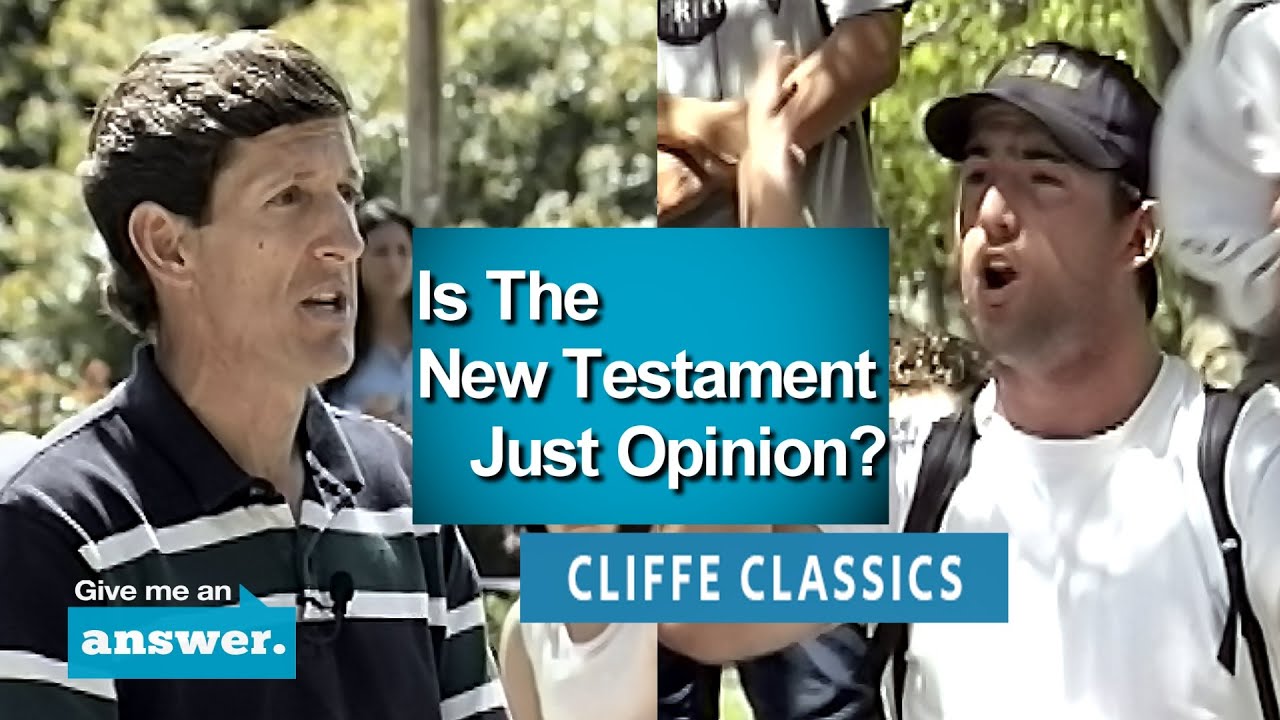 Cliffe Knechtle | Student Says Only Original Greek Texts Are Legitimate ? | Give Me An Answer