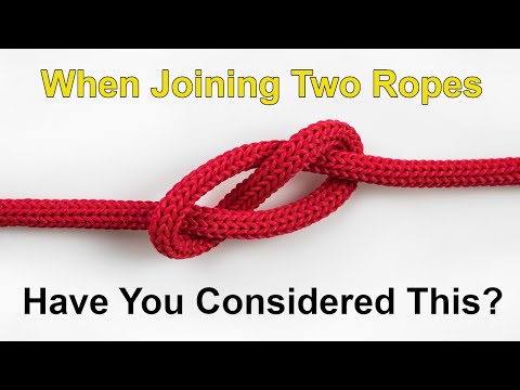 How to Join Two Ropes Securely with the Trace Figure 8 Knot | Step-by-Step Guide