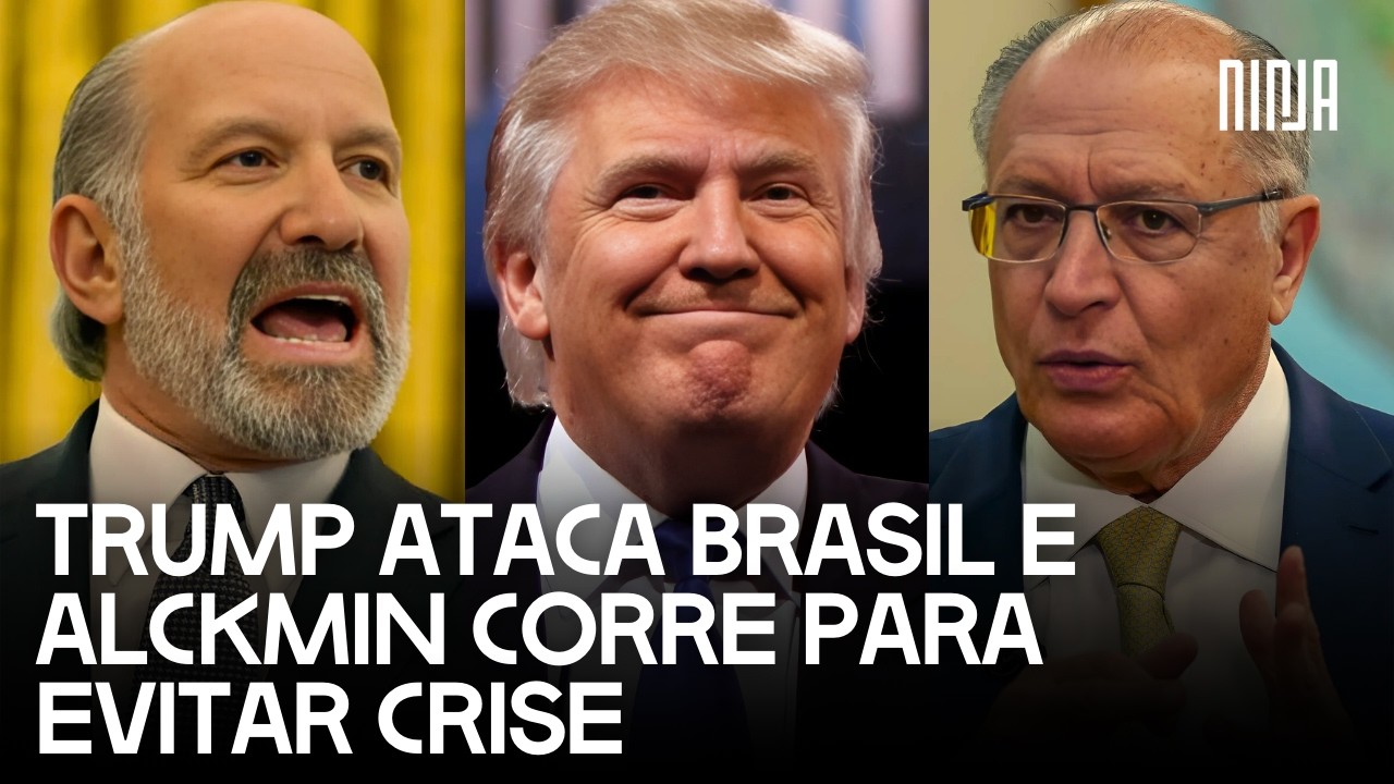🔥Brasil tenta evitar guerra comercial com EUA🔥Tarifaço do trump pode sair pela culatra!🔥