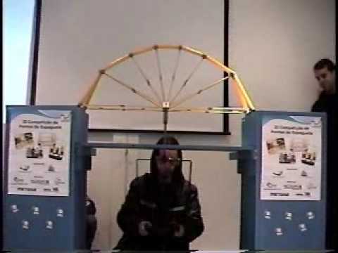 II Competição de Pontes de Espaguete da UPF - Equipe 7 (Campeã)