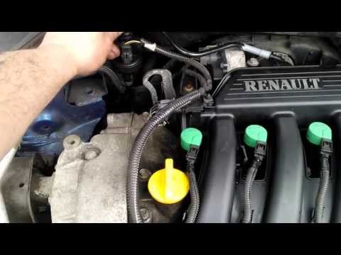 2003 Megane 1.4 Expression 16v solenoid valve causes stall