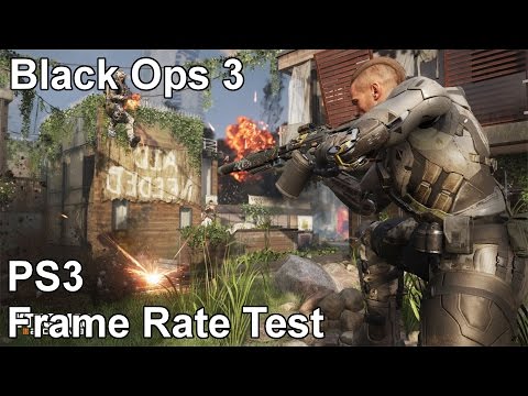 Call of Duty Black Ops 3 Playstation 3 Multiplayer Frame Rate Test