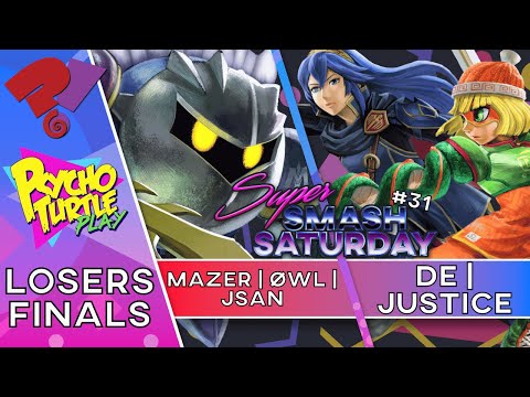 Super Smash Saturday #31 - Mazer/ØWL | Jsan vs DE | Justice / Losers Finals
