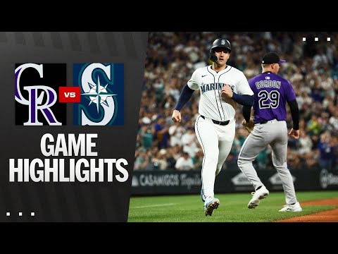 Rockies vs. Mariners Game Highlights (9/24/25) | MLB Highlights