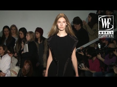 Costume National Fall-Winter 2013-14. Front Row with World Fashion Channel