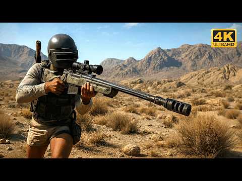 MIRAMAR SOLO SNIPER AWM GAMEPLAY (No Commentary)