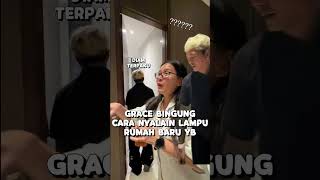 Download lagu GRACE BINGUNG CARA NYALAIN LAMPU RUMAH BARU YB 🤣#yb #ybrap #guraisu mp3
