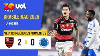 FLAMENGO 2 X 0 CRUZEIRO | MELHORES MOMENTOS | BRASILEIRÃO 2026