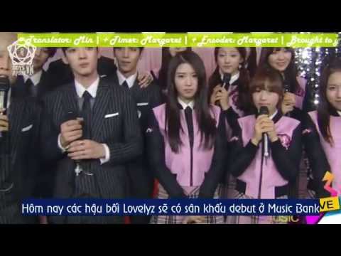 [BRVN][Vietsub] Boys Republic & Lovelyz @141114 Music Bank Interview