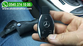 MERCEDES E270 YEDEK ANAHTAR YAPIMI | Çoğaltma Kodlama Kopyalama | AK O