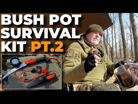 Bush Pot Survival Kit for Bushcraft | Mors Kochanski