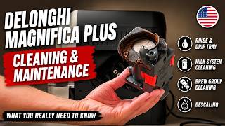 De’Longhi Magnifica Plus CLEANING & MAINTENANCE tutorial 🧼☕ What You Really Need to Know.