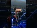 Mustafa Ali Spanish Fly to Rey Mysterio on Smackdown #WWE #MustafaAli #ReyMysterio