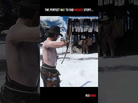 Micah Gets Blown Up by Explosive Arrow – American Venom Ending | Red Dead Redemption 2