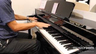 Video thumbnail for Yamaha CLP545 Clavinova demonstrated at the Musicroom Lincoln by mark harrison