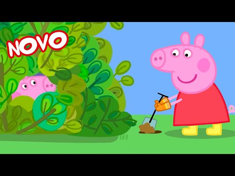 Capa de Peppa Pig Português Brasil | Toca No Jardim | NOVO Contos da Peppa Pig