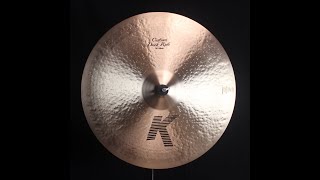Video thumbnail for Zildjian 22" K Custom Dark Ride - 2780g by The Drum Shop - Portland, Maine