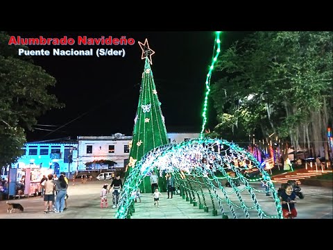 Alumbrado Navideño Puente Nacional 2025.