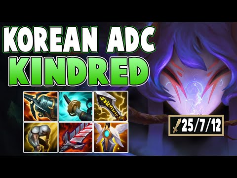 This Rank 1 Korean Kindred Adc Build Makes Kindred a god Tier Adc! (Adc Kindred) - League Of Legends