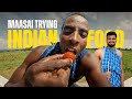 AFRICAN TRIBE Try INDIAN FOOD For The First Time