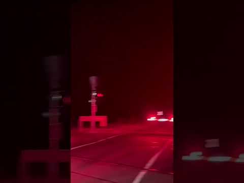 6MB4 with NR122, NR14 “Real Trains Not Road Trains” and NR46 fly through Ewings Road Avenel. 9:42PM