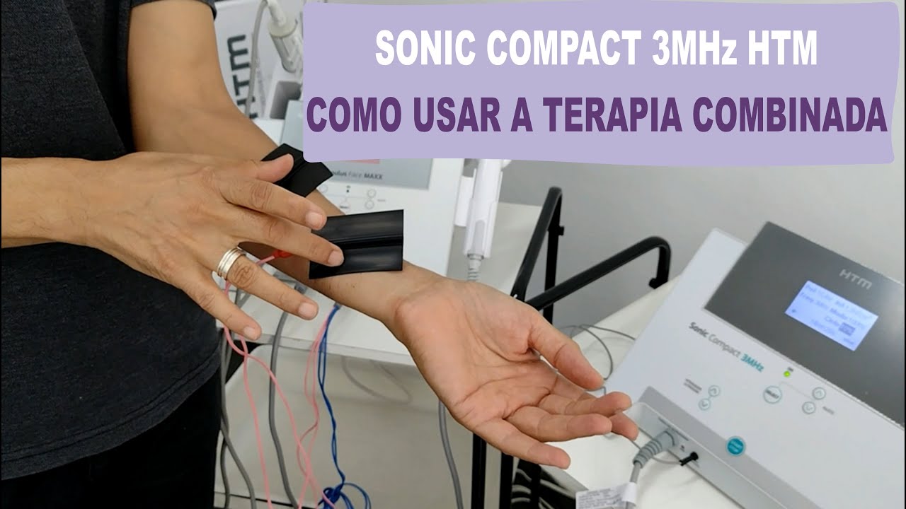 Como utilizar terapia combinada do Sonic Compact HTM!