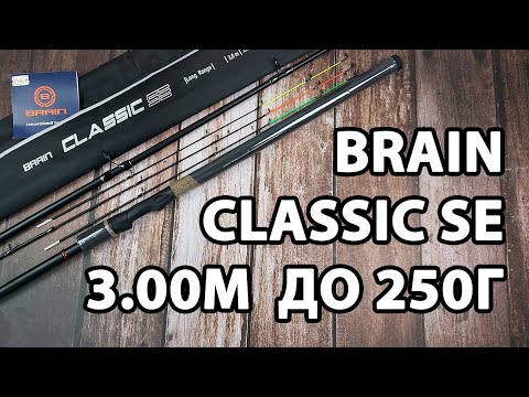  Фідер Brain Classic SE 3.00м / до 250г — короткий фідер на великі годівниці + 3 вершинки в комплекті